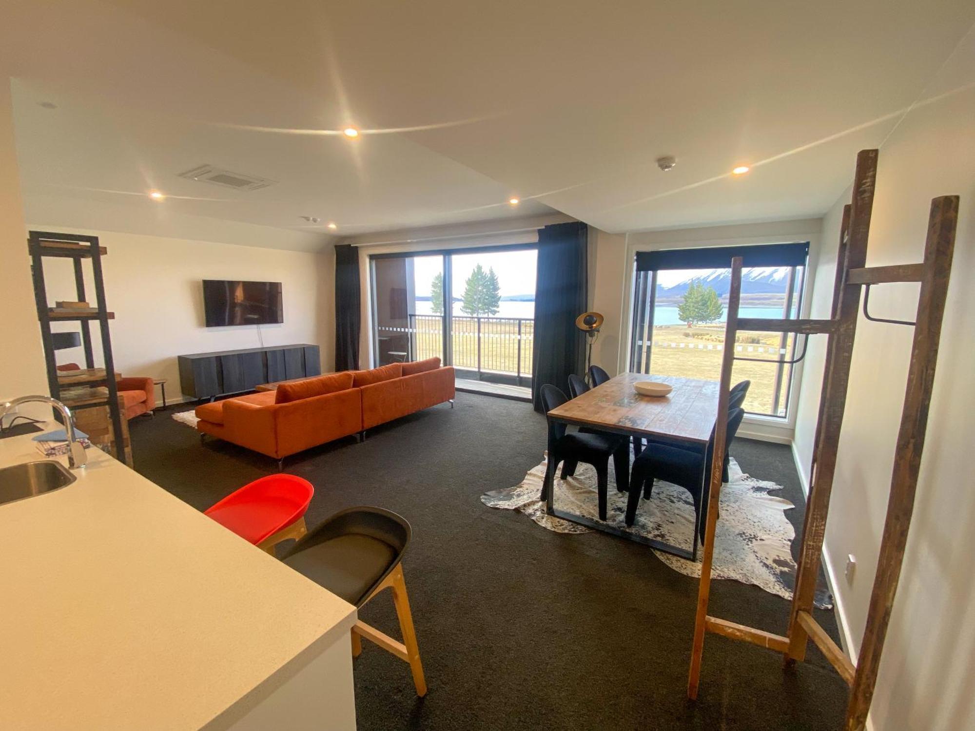 Tekapo Apartments Lake Tekapo Rum bild